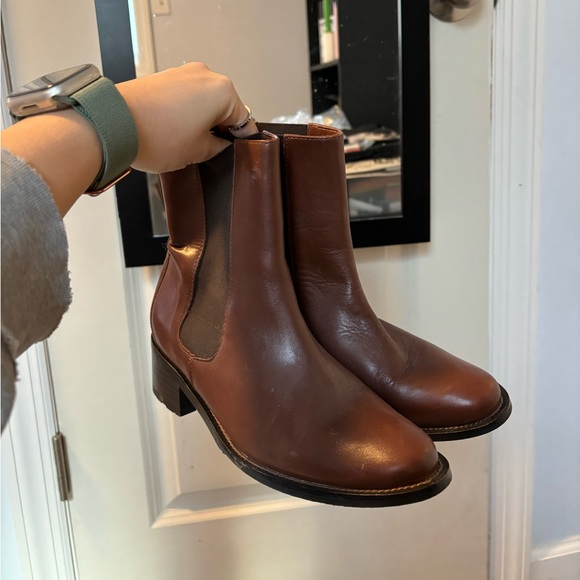 Brown Booties - Picture 1 of 6